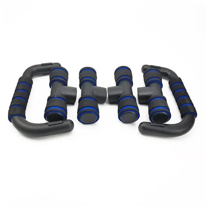 H-Shaped Push up Bar, 1 Pair Push up Stand for Home Gym Workout, Portable Gym Equipment, Strength Training Equipment, Fitness Equipment for Men & Women