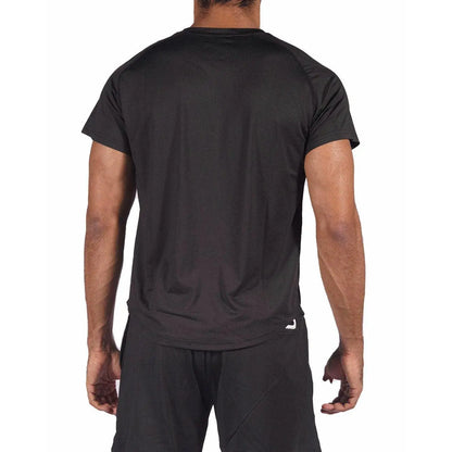 Men'S Dry Fit Gym T-Shirt, Black [S24]